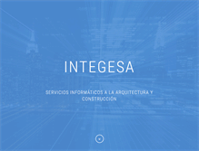 Tablet Screenshot of integesa.com